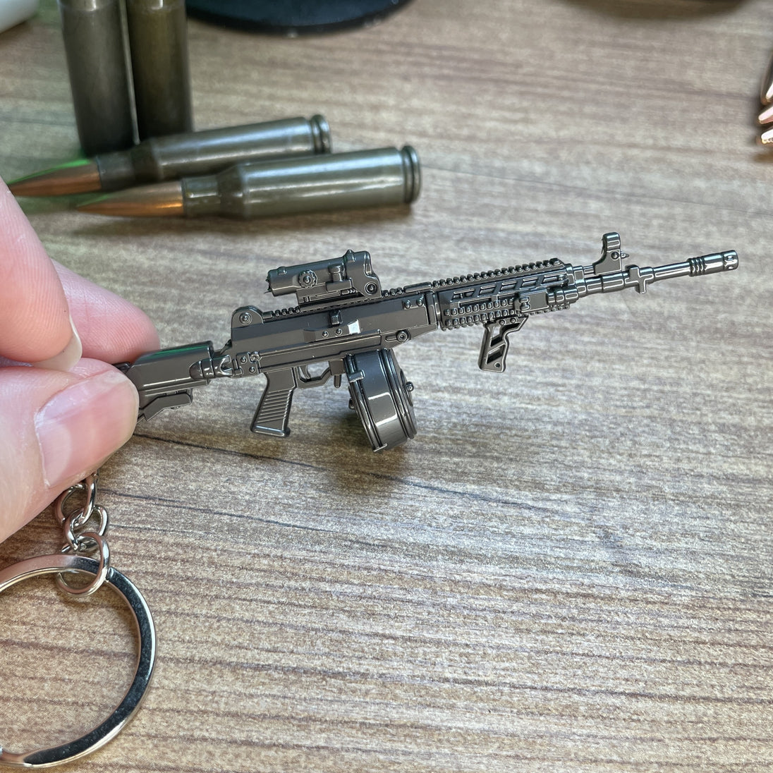 Tarkov inspired AK12 keyring for gamers