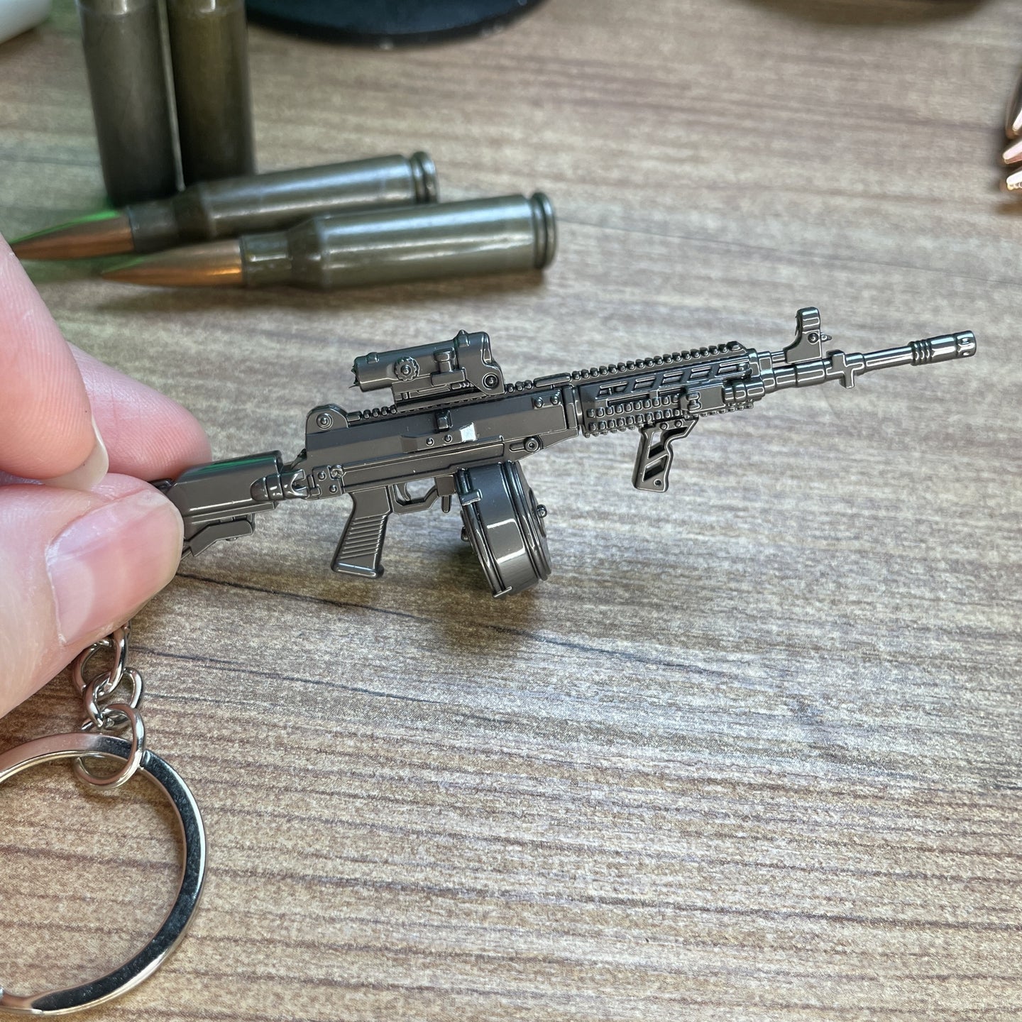 Tarkov inspired AK12 keyring for gamers