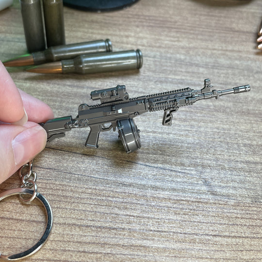 Tarkov inspired AK12 keyring for gamers