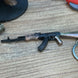 AK-74 assault rifle keyring metal collectible