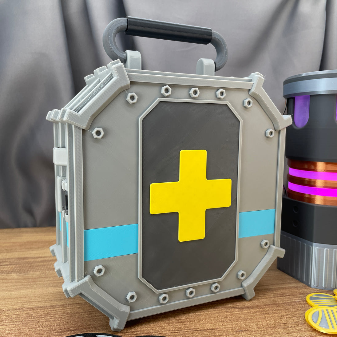 ARC Raiders cosplay prop augment container