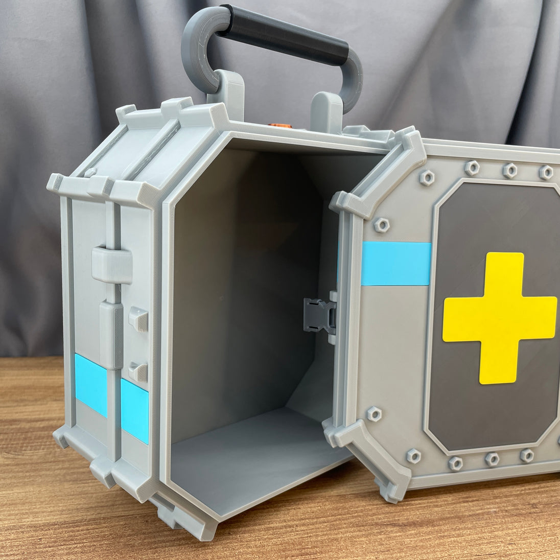 25cm sci fi augment box 3D printed gaming replica