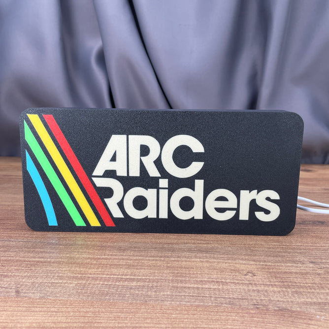 Arc Raiders LED Light Box Gamer Logo Light USB Powered