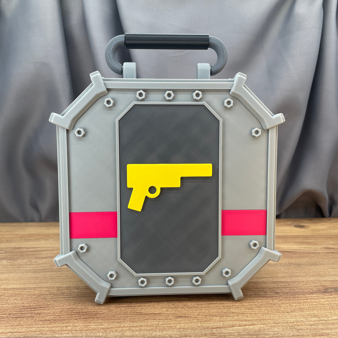 3D printed combat MK3 augment box front view