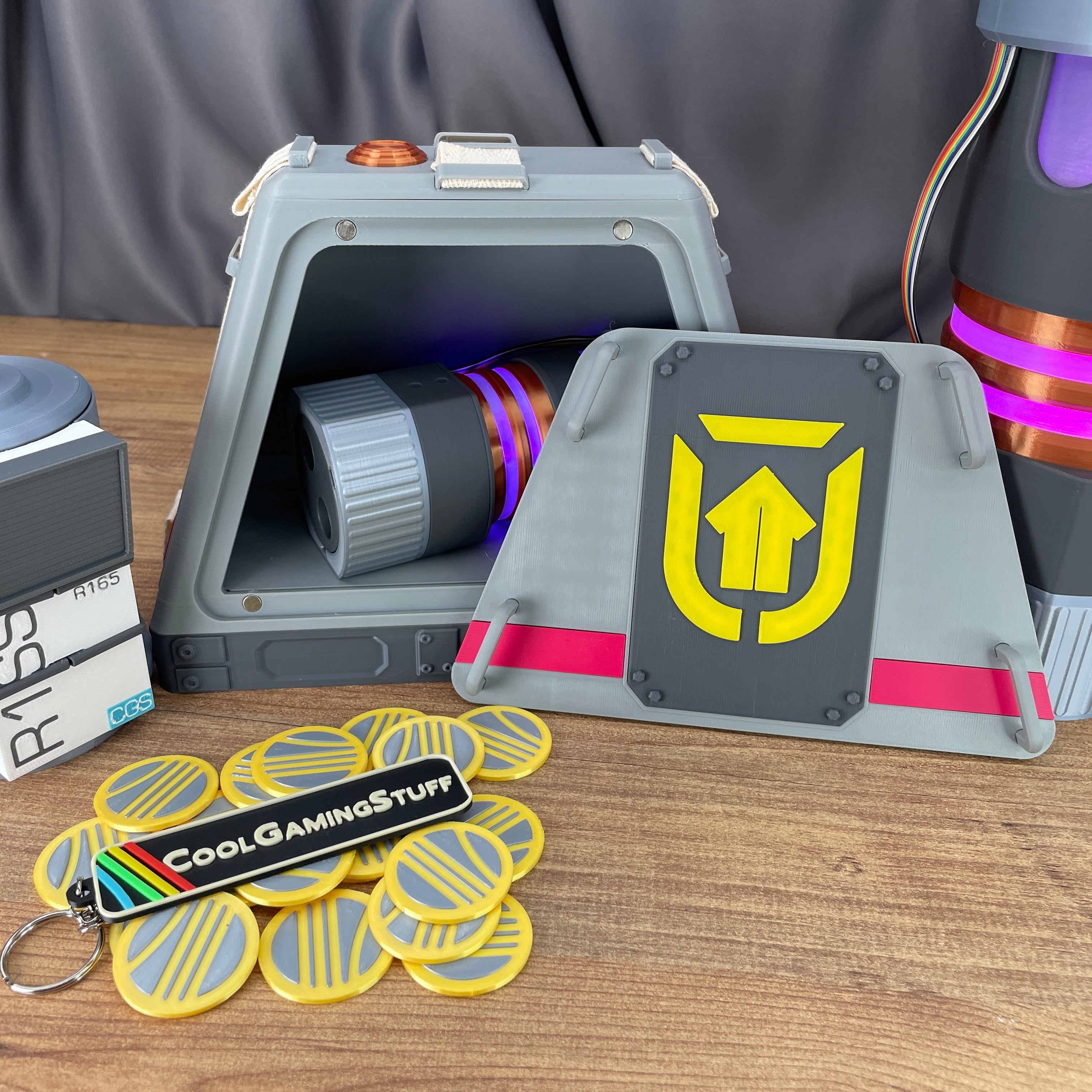 Arc Raiders MK3 Cautious augment replica with magnetic door