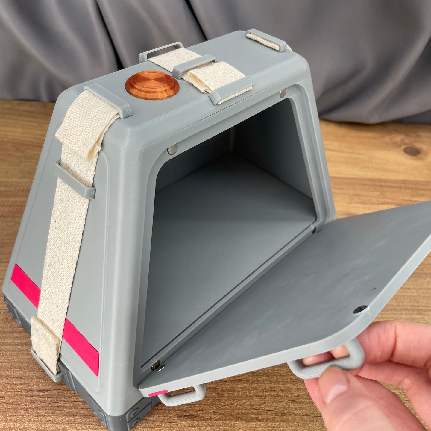 Arc Raiders MK3 replica with removable magnetic front panel