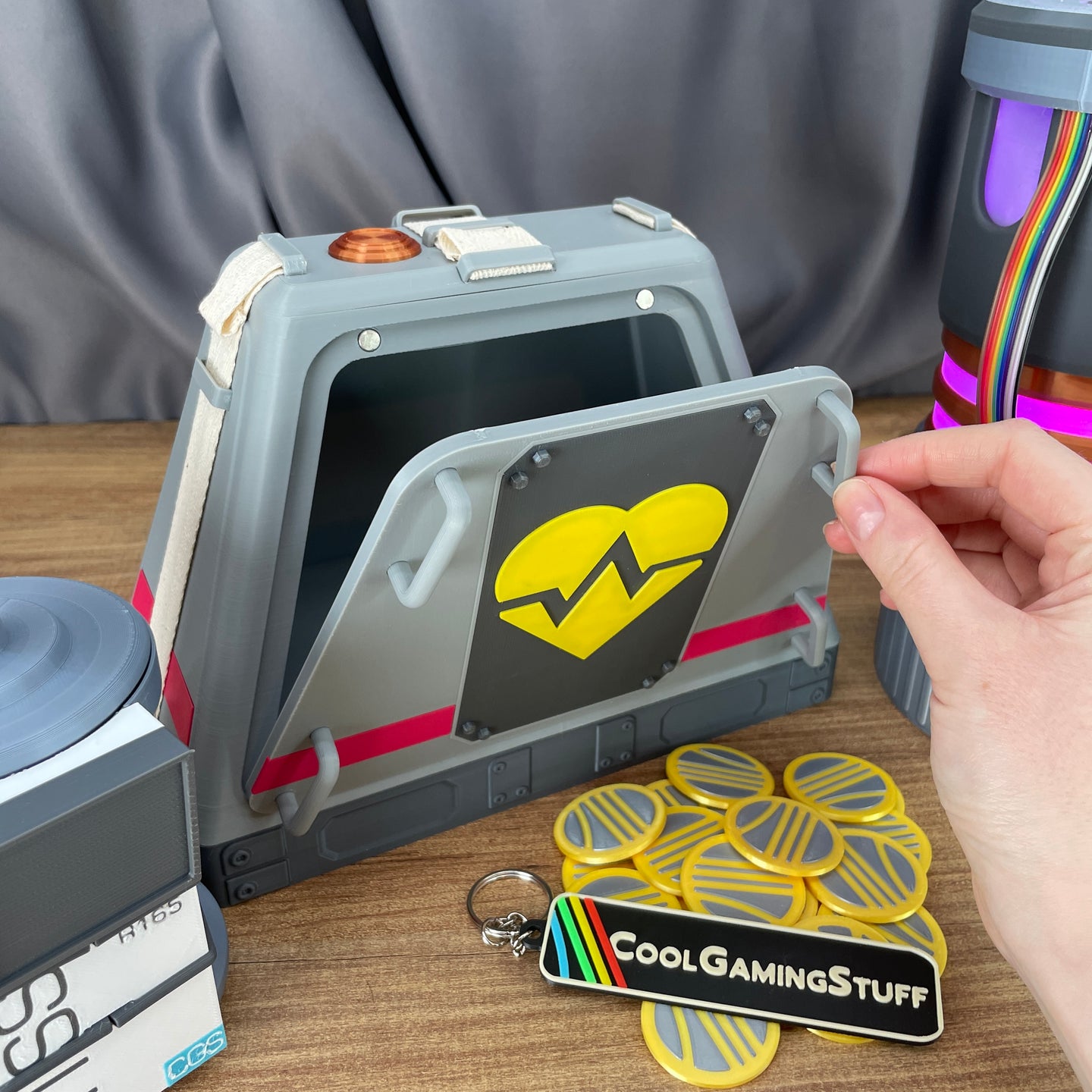 Arc Raiders Safekeeper MK3 augment side angle view