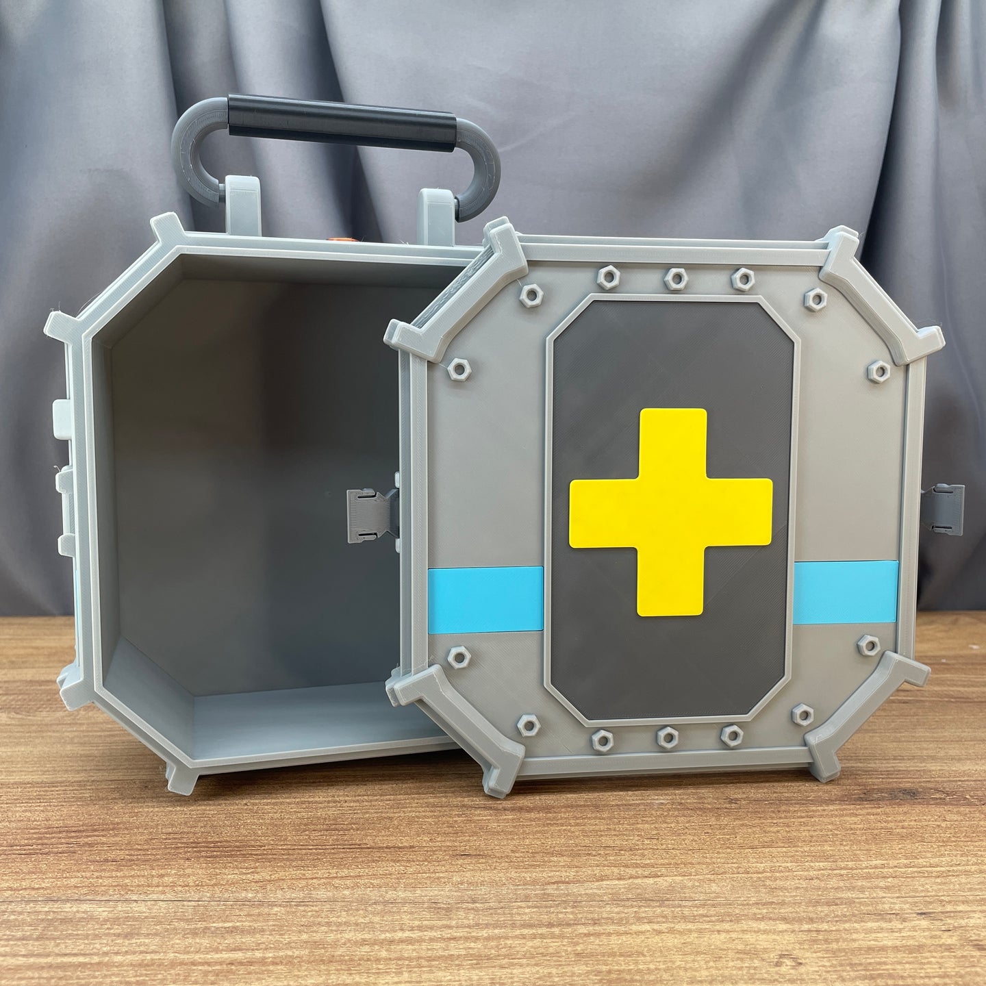 large ARC Raiders augment case 3D printed front view