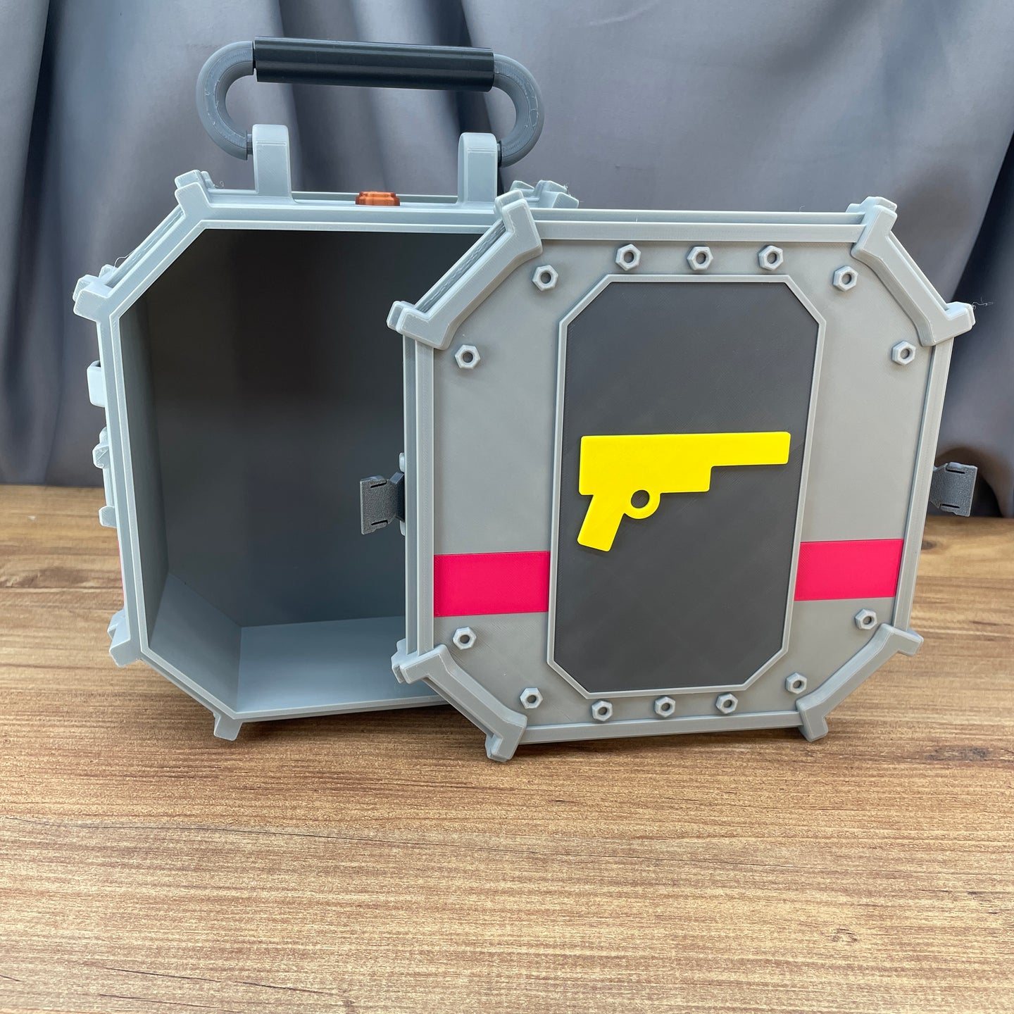 sci fi storage case MK3 augment prop detailed view