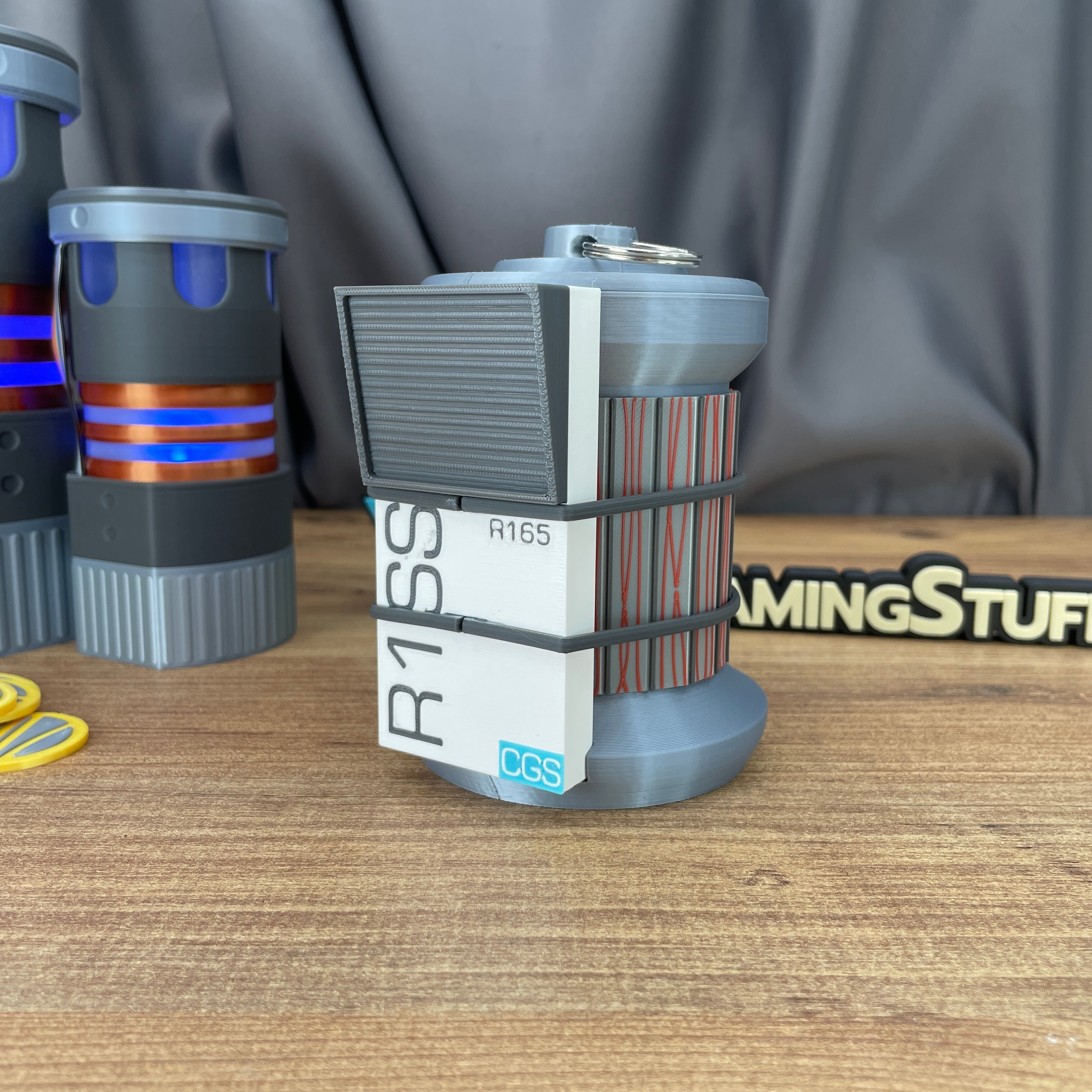 ARC Raiders Trigger ’Nade Pen Pot | Sci-Fi Gaming Desk Accessory