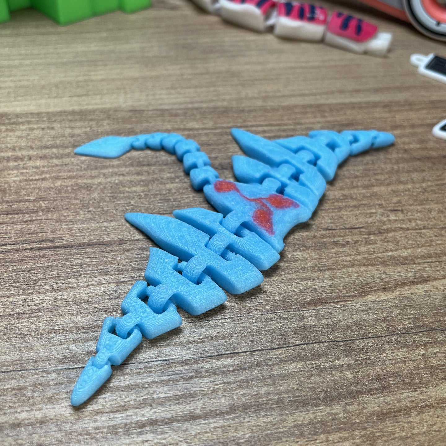 Ghostray full-colour collectible toy from Subnautica