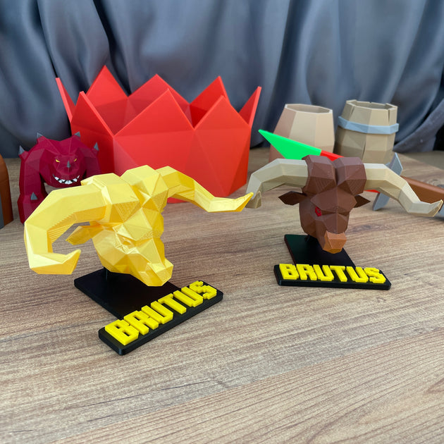 Old School RuneScape Brutus boss 3D printed figure