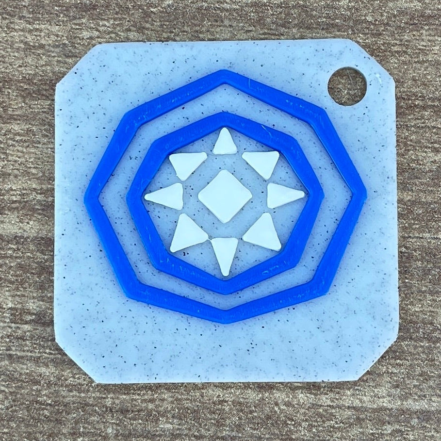 Old School RuneScape Civitas illa fortis teleport tablet keyring