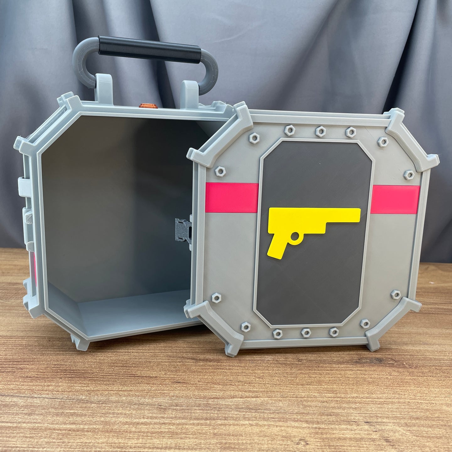 sci fi storage case MK3 augment prop detailed view