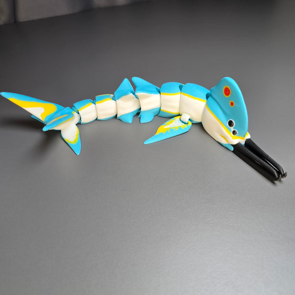 Full Colour Crested Reaper Leviathan – Subnautica Concept Fan Model