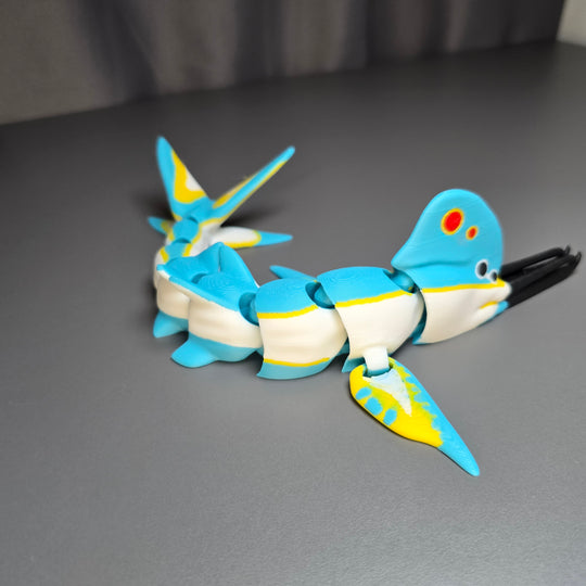 Side View of Arctic Reaper Leviathan – 3D Printed Fan Model