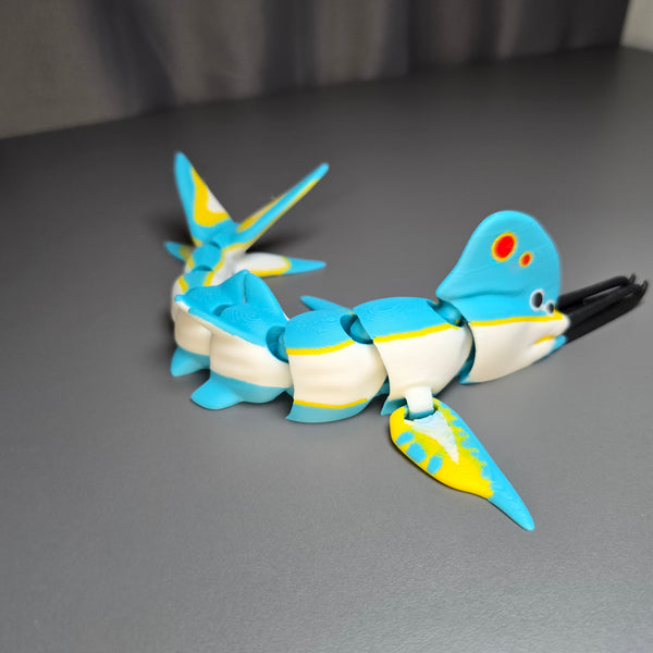 Side View of Arctic Reaper Leviathan – 3D Printed Fan Model