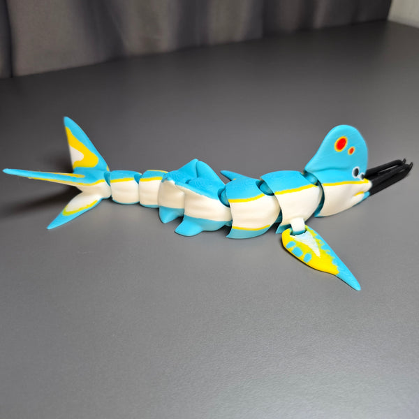 Side View of Arctic Reaper Leviathan – 3D Printed Fan Model