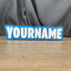 custom fortnite name sign 3d printed gaming decor