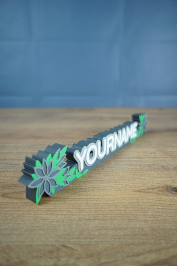 Custom Palia nameplate with personalized text