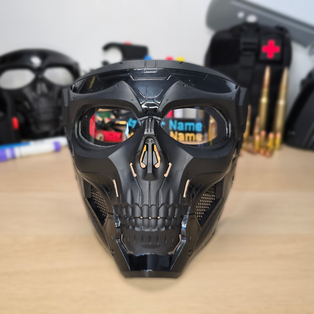 Death Shadow Mask Replica Front View – Escape From Tarkov
