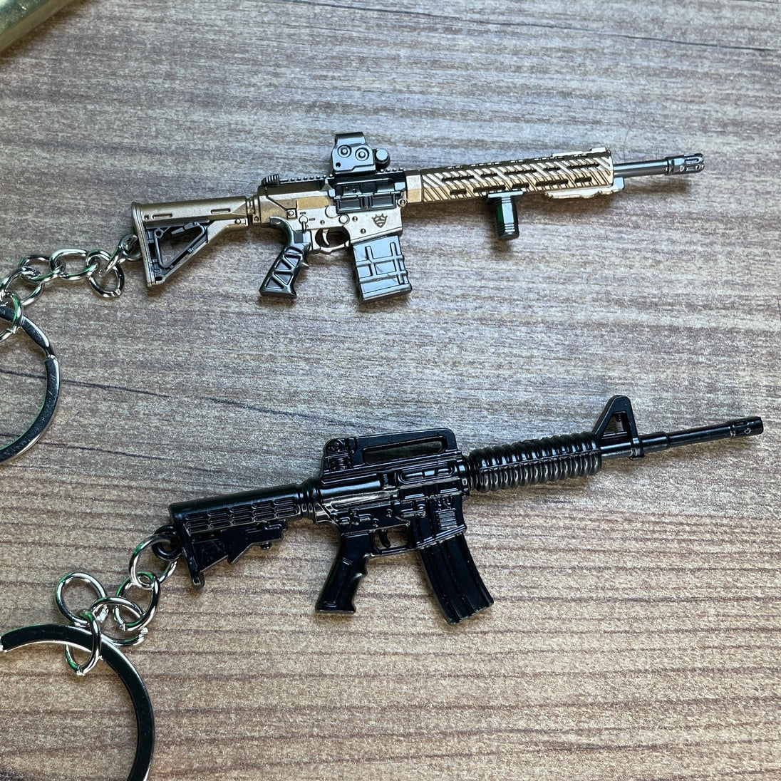 M4A1 Metal Keyring Modded Base Gun Keyring Inspired By Escape From Tarkov