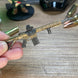 Metal M4A1 rifle keyring inspired by Tarkov