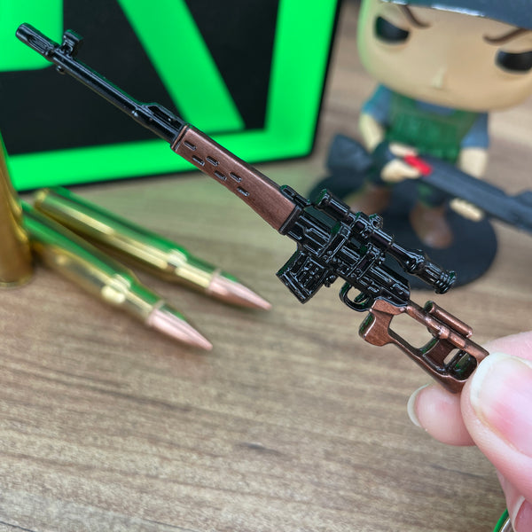 Escape From Tarkov SVDS sniper rifle keyring