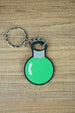 Factorio agricultural science flat keyring green design