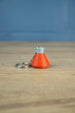 Factorio automation science pack keyring red flask