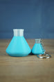 Factorio chemical science flask light blue display model