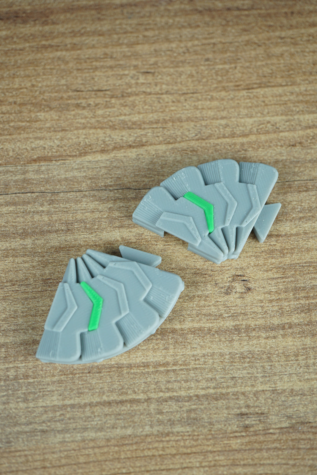 Left and Right belt green