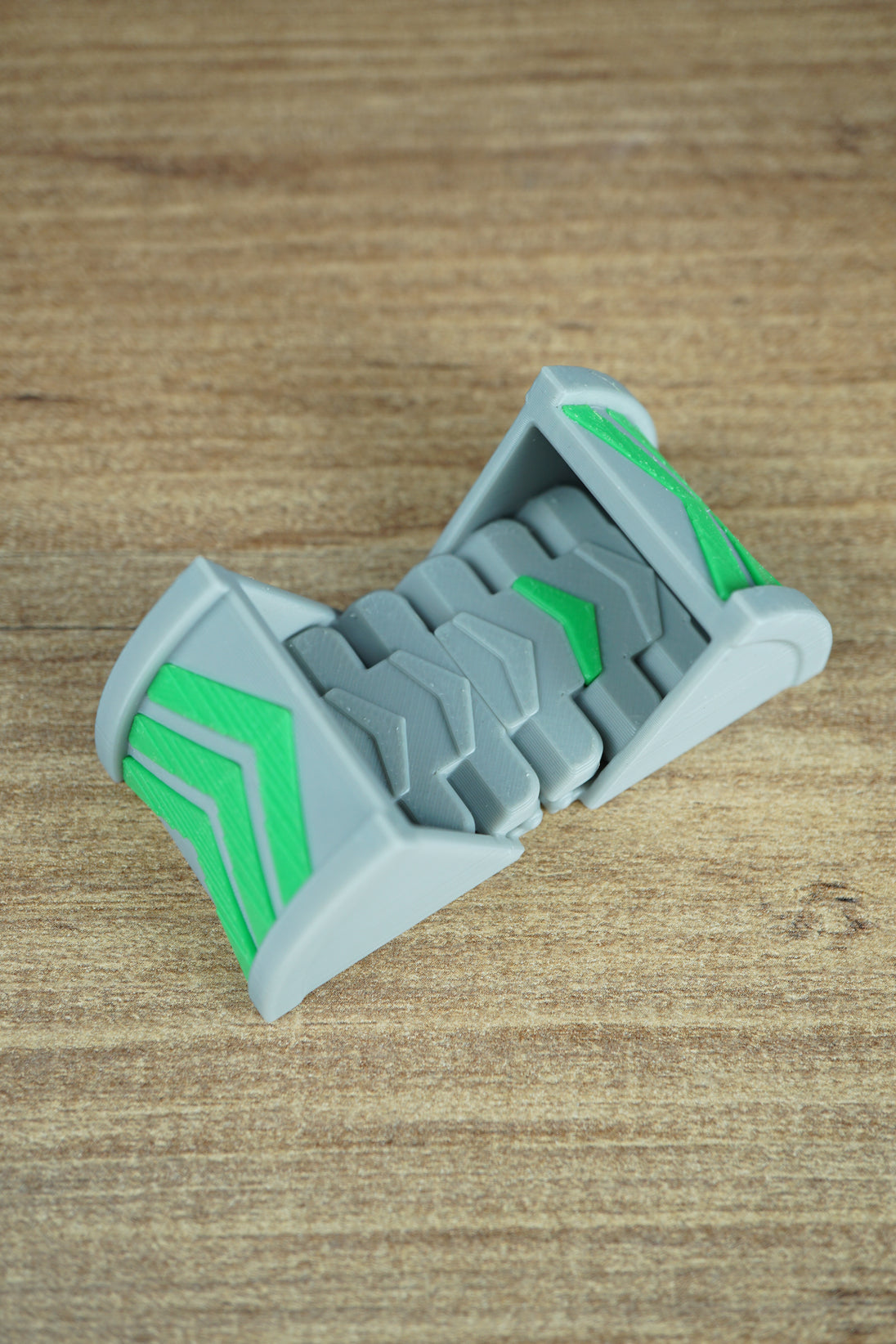 Factorio green turbo belt 3D printed conveyor model