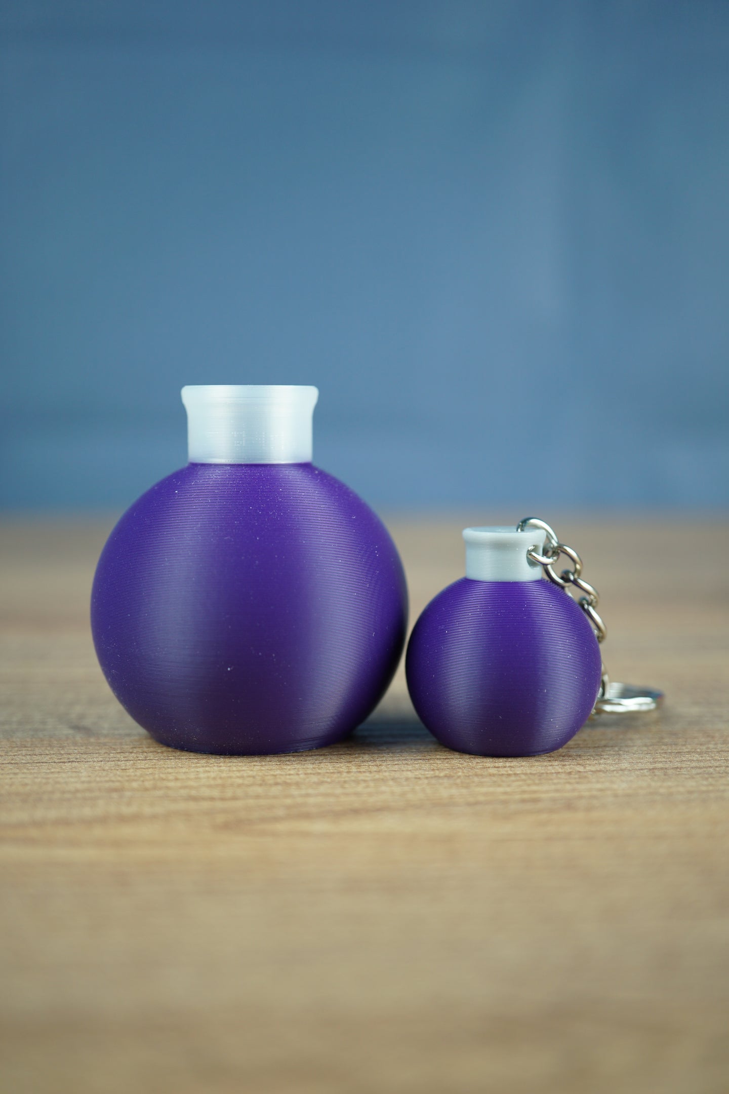 Factorio promethium science flask dark purple display model