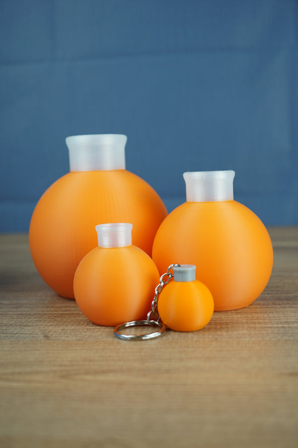 Factorio science flask pen pot 3D printed desk organiser