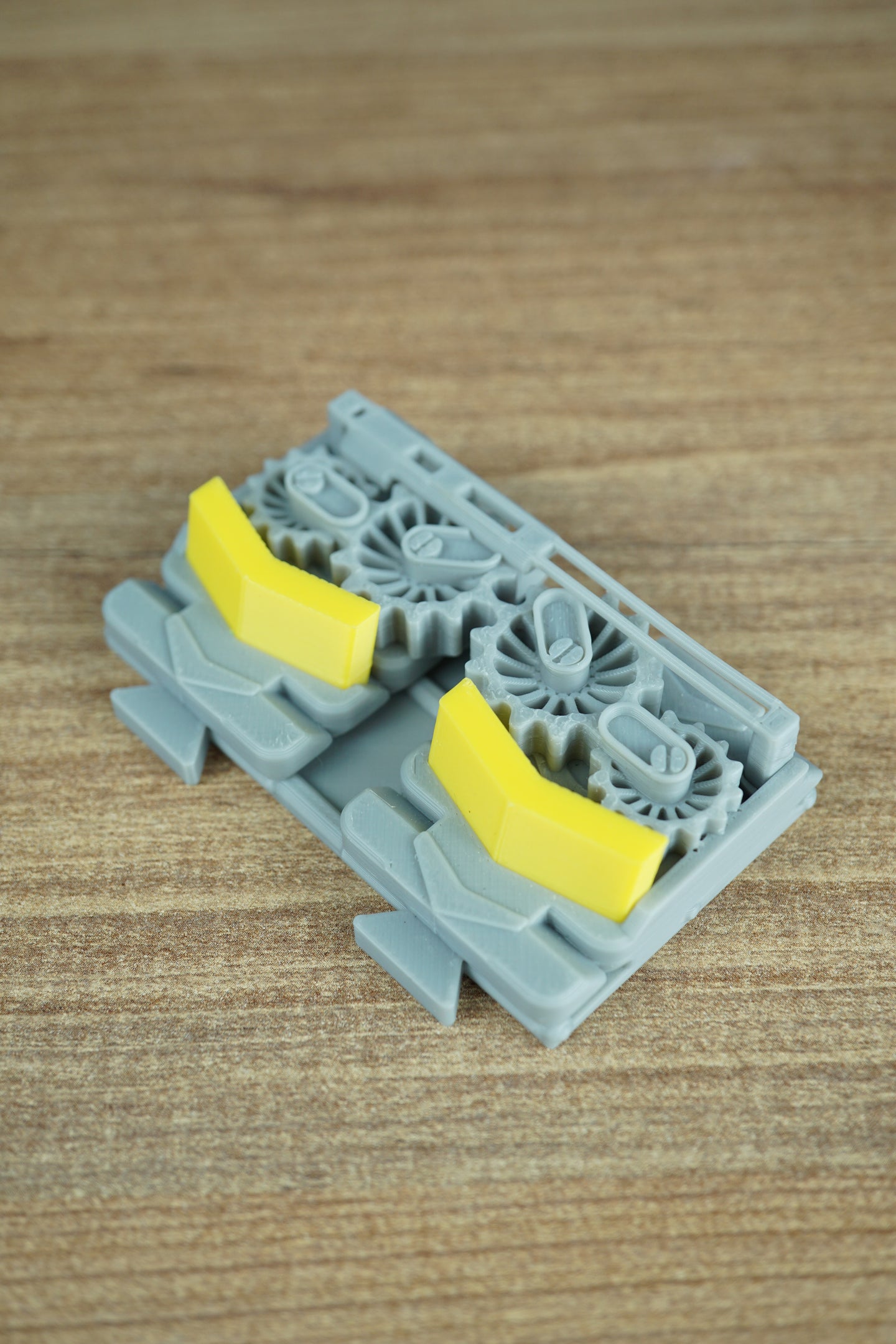 Factorio yellow transport belt 3D printed interlocking belt kit