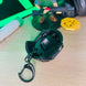 FAST MT Helmet Bottle Opener Keychain in Use