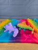 gamer gift palia plush fish toy rainbow