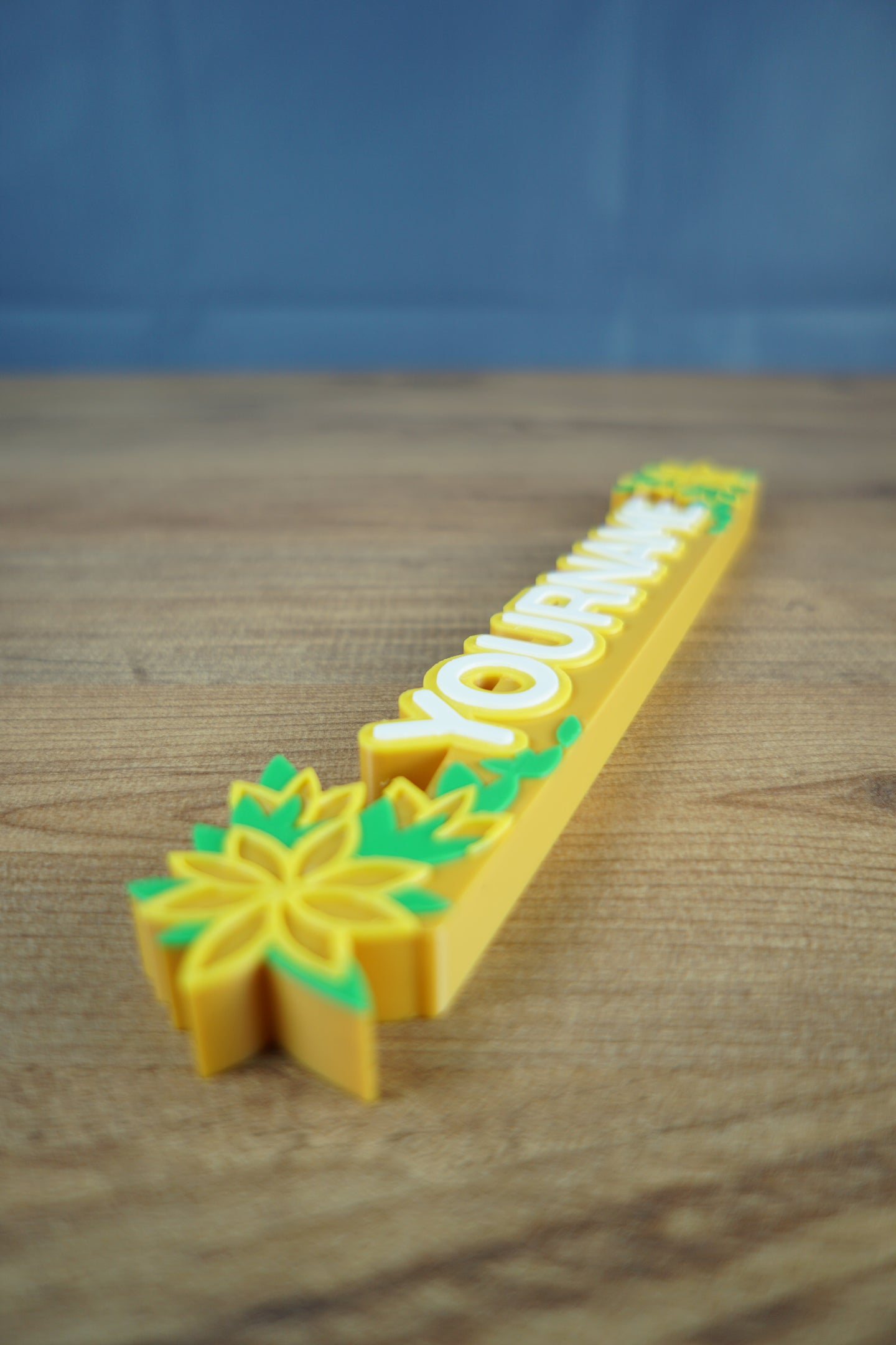 floral fantasy nameplate Palia inspired