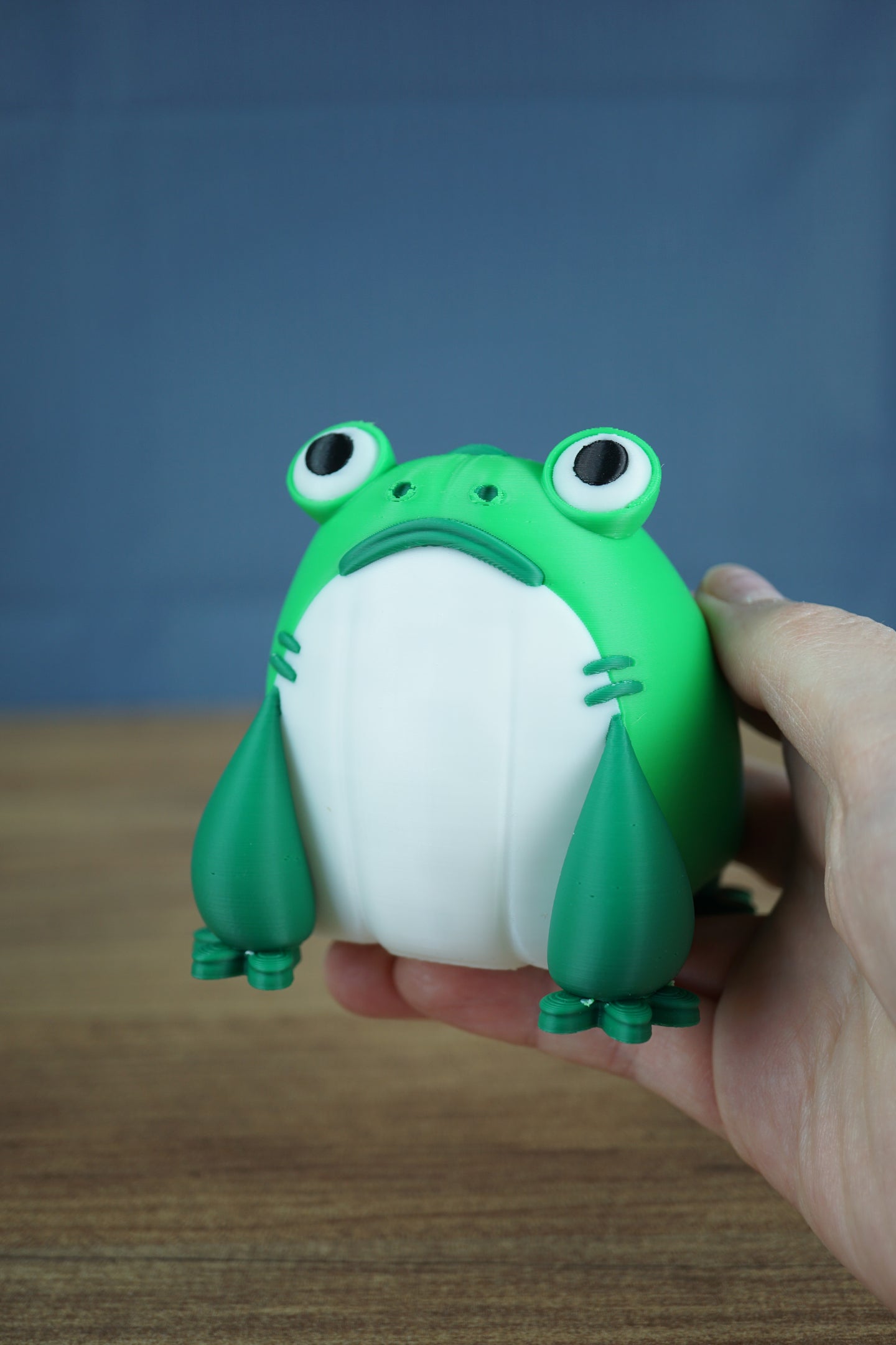 Frogbert fan art figure for gamers and collectors