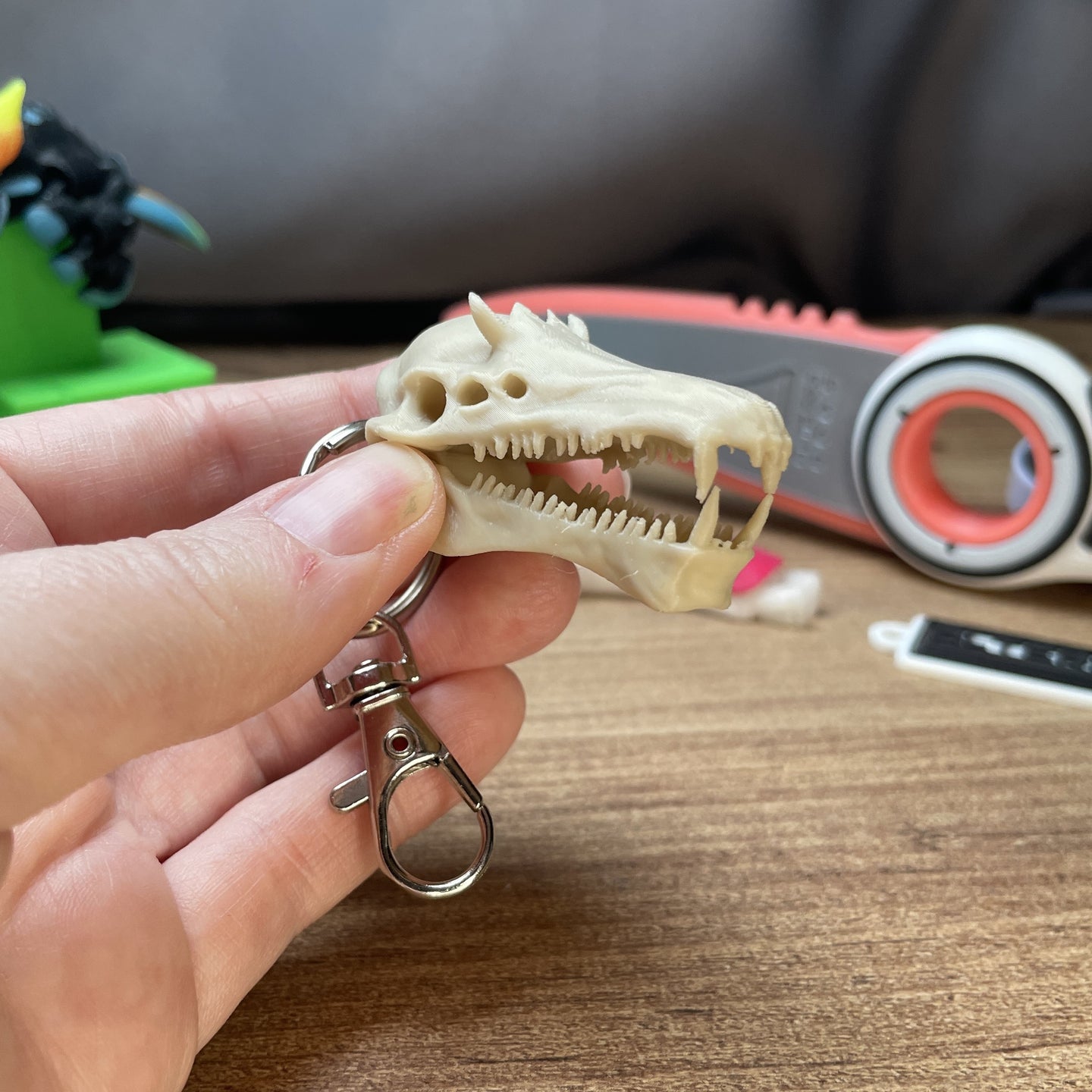 Gargantuan Leviathan skull 3D printed collectible