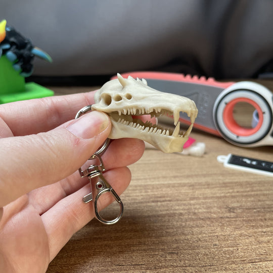 Gargantuan Leviathan skull 3D printed collectible