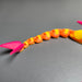 Close-Up of Flexible Segments on Garryfish Tail Model