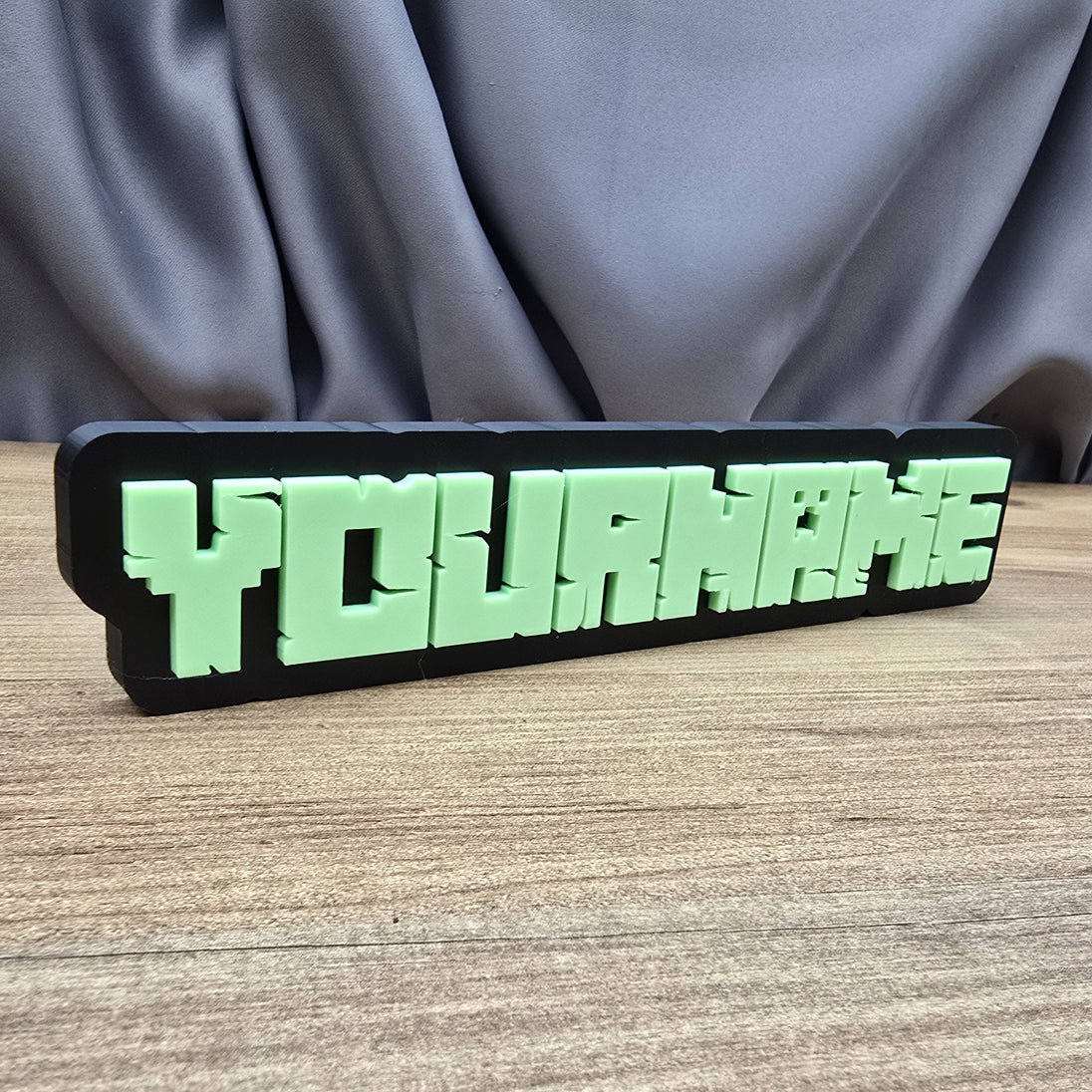 Side shoot of nameplate minecraft