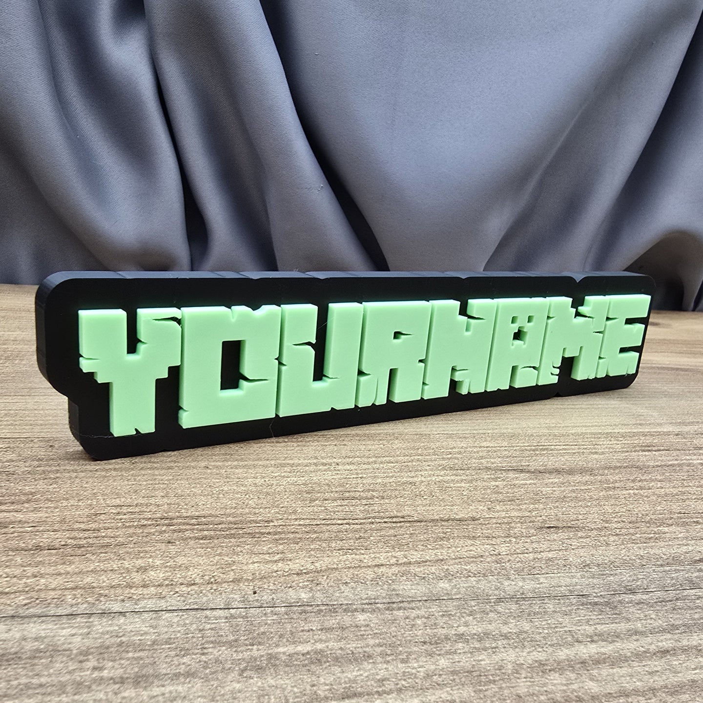 Side shoot of nameplate minecraft
