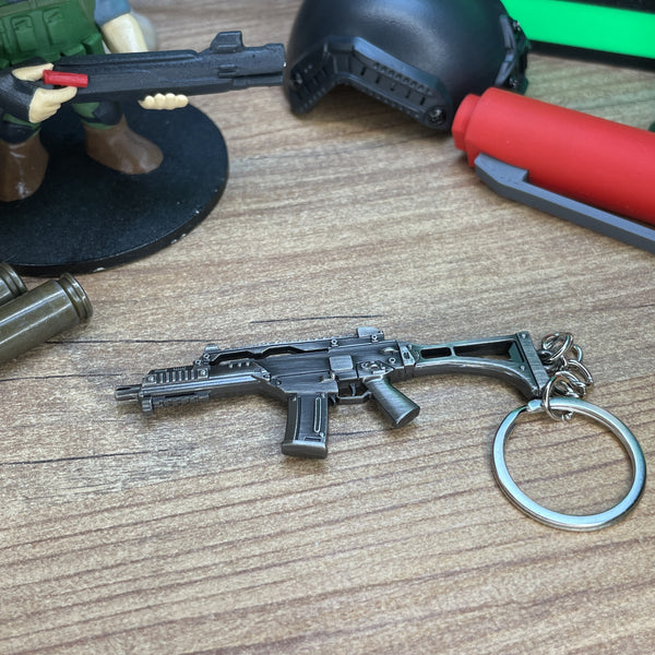 HK G36 rifle keyring metal collectible