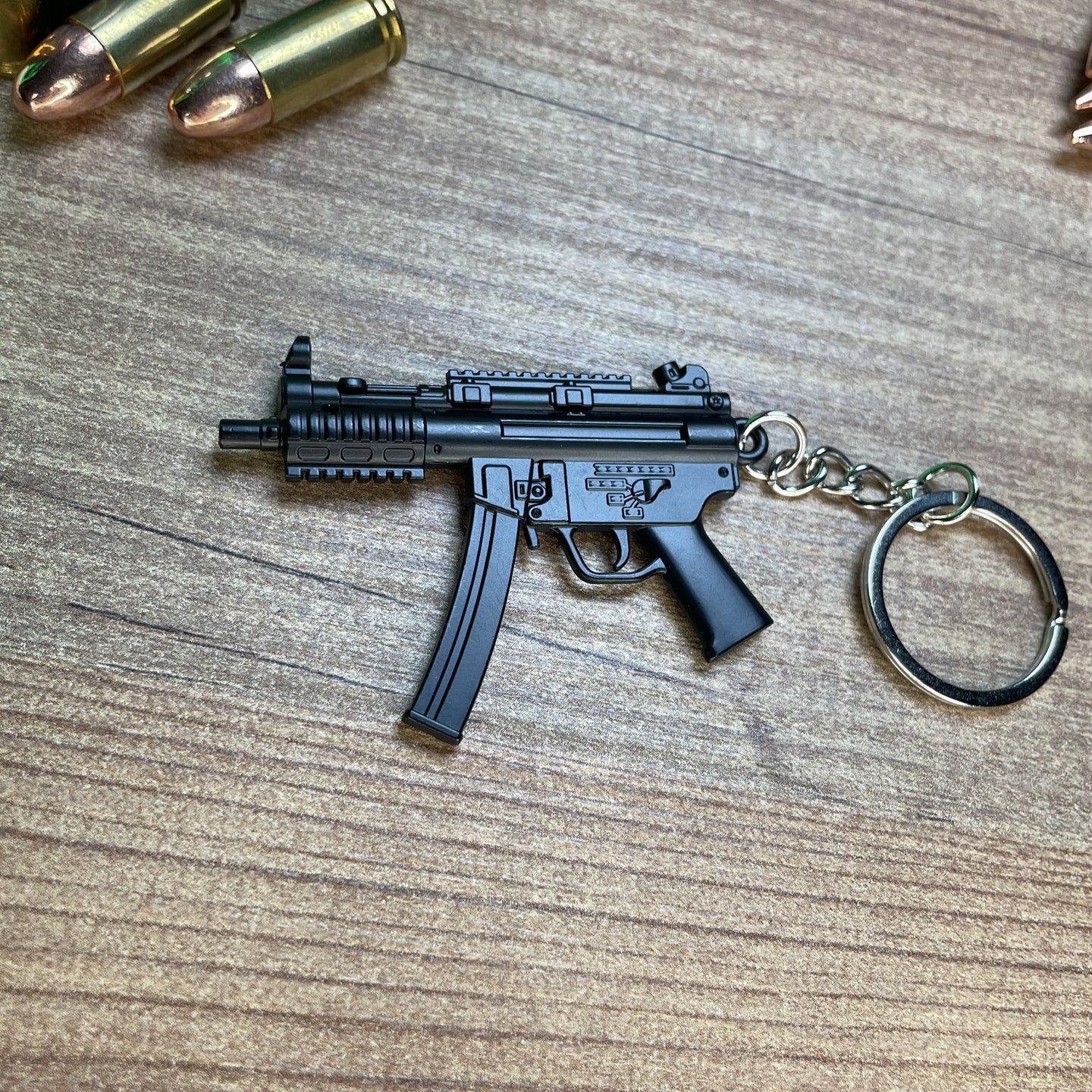HK MP5K metal keychain 