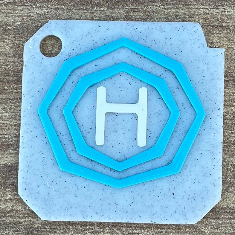 OSRS Hosidius teleport tablet keychain 4cm RuneScape