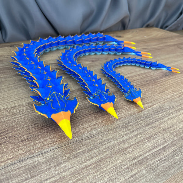 Group Photo of All Ice Worm Sizes  Large,medium and small