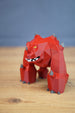 Low poly red monster inspired by Jad from RuneScape game